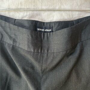 Armani Wool Women’s Trousers Vintage size 40 dark grey
